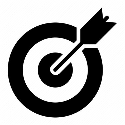Arrow Focus Goal Mission Objective Target Icon Download On