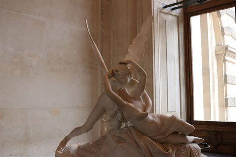 Psiqu Reanimada Pelo Beijo E Eros Museu Do Louvre Mapeando Mundo