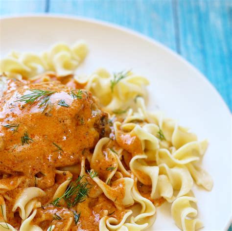 Delicious Chicken Paprikash Fast Or Slow Cooking The Spoons