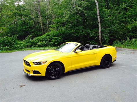 Test Drive 2015 Ford Mustang Ecoboost Convertible Haligoniaca