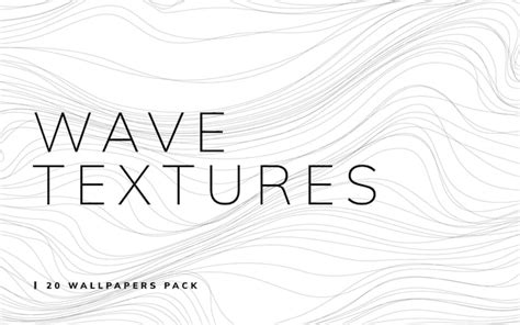 Free Vector Wave Textures White Background Vector