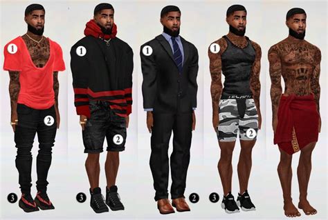 Blvcklifesimz Sims 4 Male Clothes Sims 4 Men Clothing Sims 4 Mods