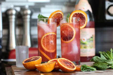 The Bold And Refreshing Taste Of Blood Orange Soda