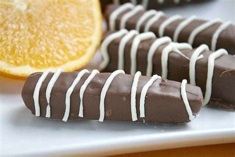 Chocolate Orange Sticks Are Made With A Delicious Orange Jelly Filling