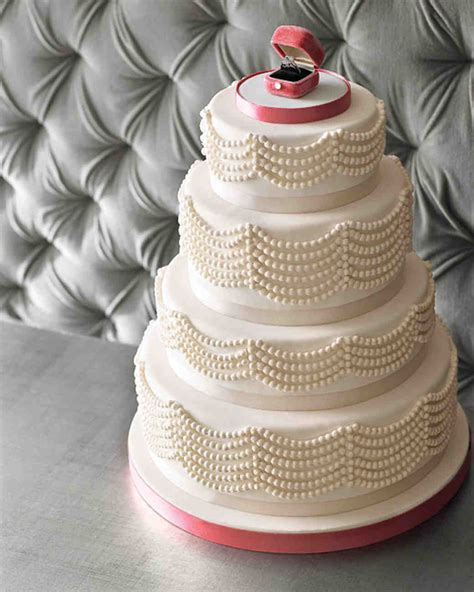 Bejeweled Wedding Cakes Martha Stewart Weddings