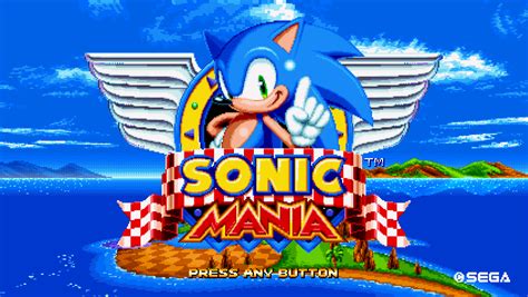 Sonic 1 Title Screen Logo