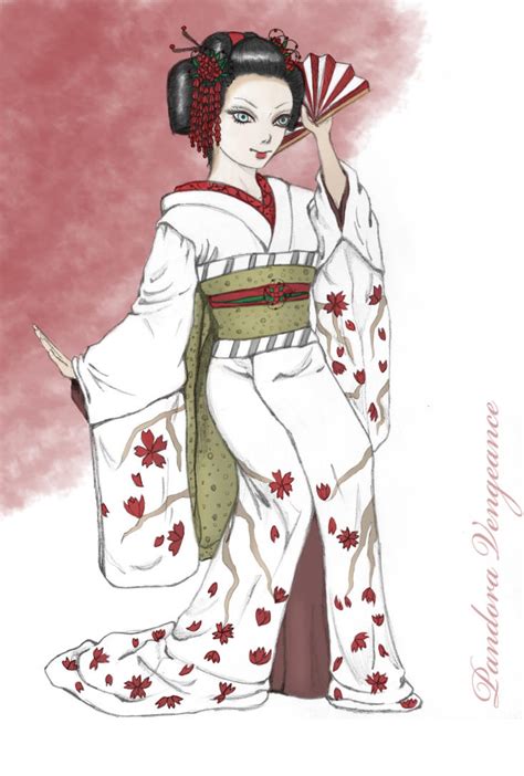 Geisha By Pandoravengeance On Deviantart