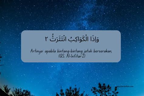 Surat Al Infitar Ayat Latin Dan Artinya Peristiwa Besar Pada Hari