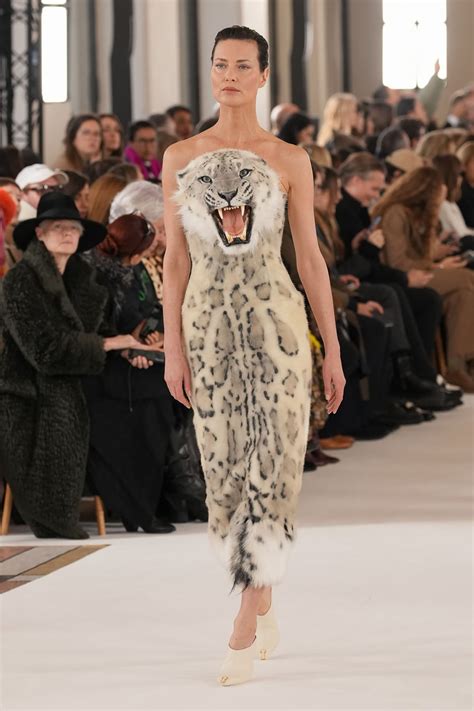 Schiaparelli Kicks Off Paris Couture Week With Lions Leopards And