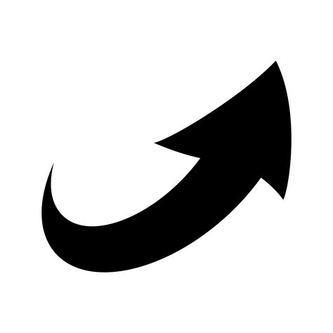 Icono De Flecha En Estilo Plano Simbolo De Flecha Diseno Web Logo Ui Images