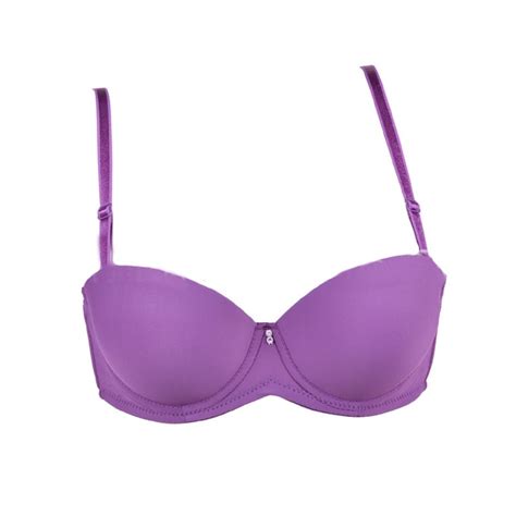 Buy Mozhini Half Cup Padded Cup Gather Breast Bra