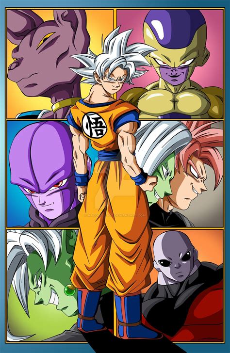 Series information for the 'dragon ball super' animated tv series, including a detailed listing and breakdown of every episode. The Arc's of Dragon Ball Super - Goku poster V2 by maddness1001 on DeviantArt | Dragon ball ...
