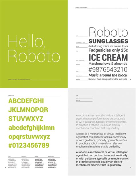 M Quinas Y Fieras Roboto Vs Helvetica