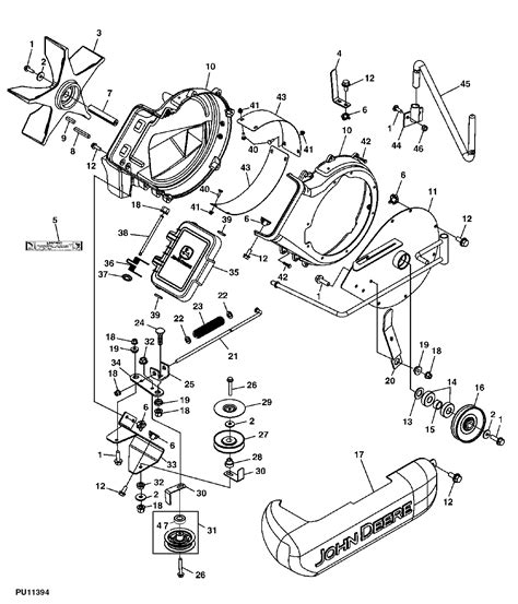 M158480 John Deere Label Avsparts