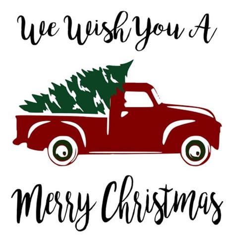 Free 225 Red Truck Christmas Svg Free Svg Png Eps Dxf File