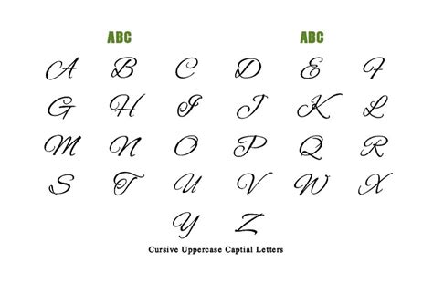 Capital S In Cursive Letter