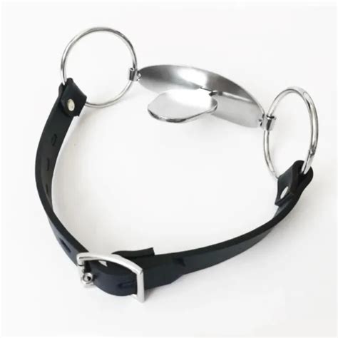 stainless steel tongue cangue fixation stuffer open mouth gag slave bdsm bondage 9 99 picclick