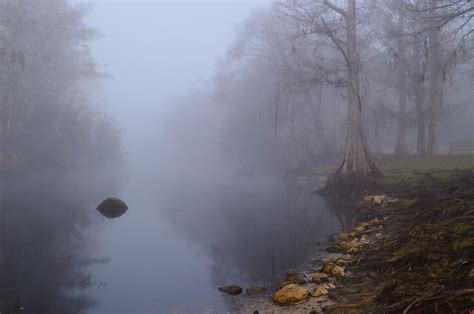 Foggy Morning And River Bank Photograph By Warren Thompson Fine Art
