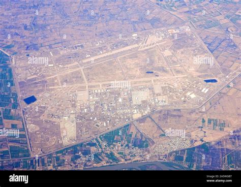 Balad Iraq 13 Oct 2019 Aerial View Of The Balad Air Base An Iraqi