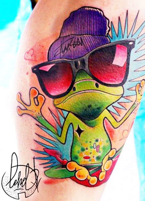 Cool Color Tattoo By Lehel Nyeste Design Of Tattoosdesign Of Tattoos