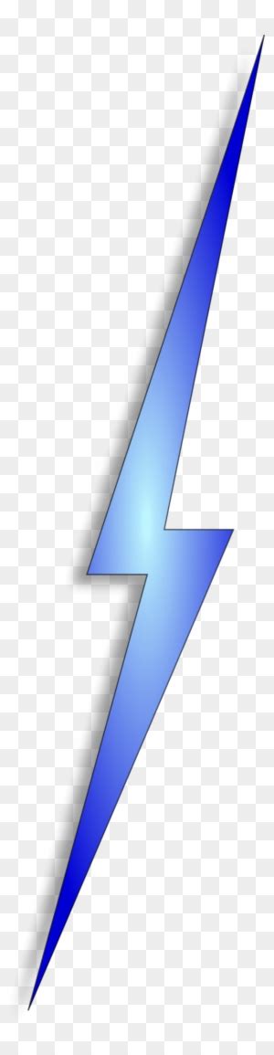Blue Lightning Bolt Clipart Transparent Png Clipart Images Free