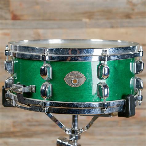 Tama 55x14 Starclassic Birch Snare Drum Emerald Reverb Belgium