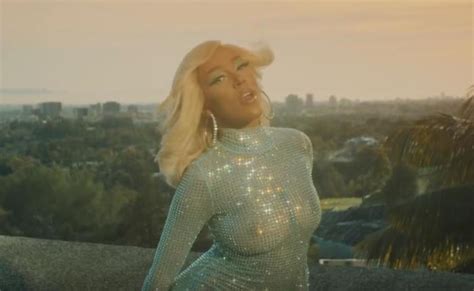 Doja Cat Shows Big Boobs In See Through Dress In Say So Video
