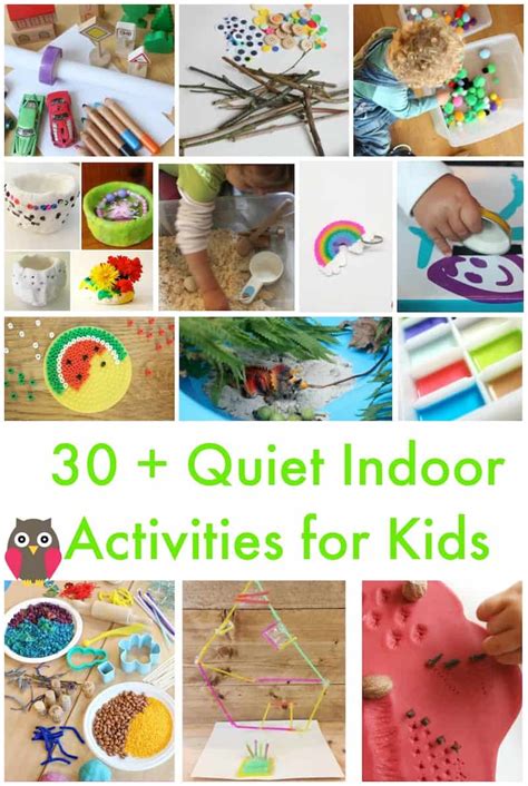 30 Quiet Indoor Activities For Kids To Keep The Little Ones