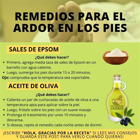 Remedios Para El Ardor En Los Pies In 2020 Remedies Medicinal Plants