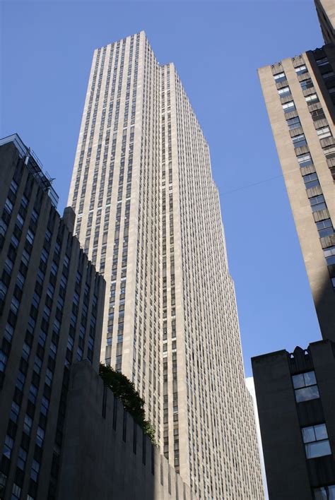 30 Rockefeller Plaza Manhattan 1933 Structurae
