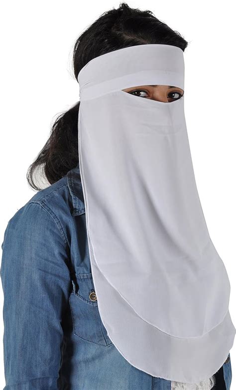 egypt bazar niqab zweilagig hijab gesichtsschleier burka khimar islamische gebetskleidung