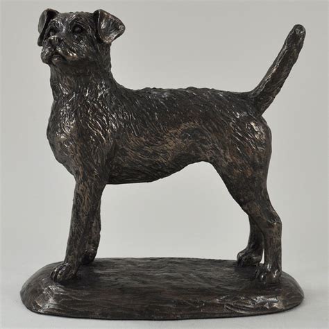 Looking for picture framing in glen ellyn? Border Terrier Cold Cast Bronze Sculpture by Harriet Glen | Bulldog figurine, Dog sculpture ...