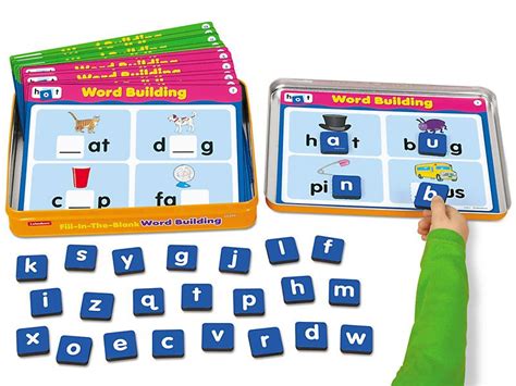 Word Building Magnetic Activity Tin At Lakeshore Learning