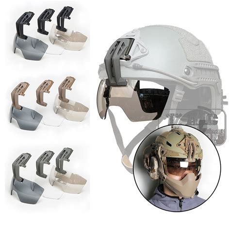 Tactical Helmet Visor Goggle Anti Fog Lens Compatible W Wilcox L4