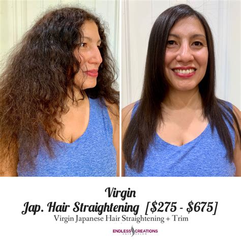 First Visit Jhst Jap Hair Straightening Whole Head Endless