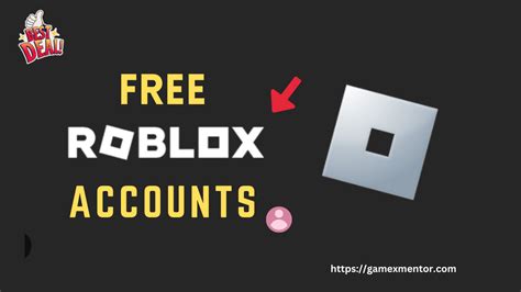 Free Roblox Accounts And Password With Robux October 2023