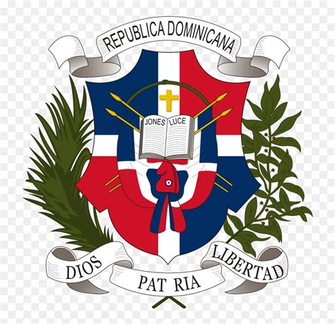 Coat Of Arms Of The Dominican Republic Png Download Escudo