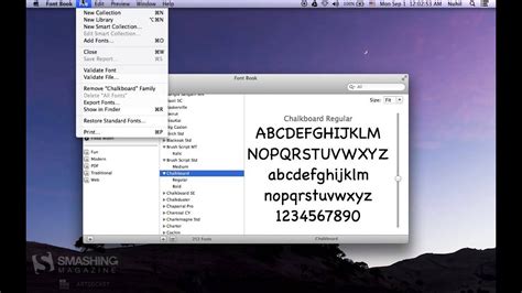 How To Export A Font From Mac Osx Youtube