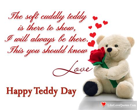 Happy teddy bear day # kunnavakkam #pavila #dolls #toys hi viewers, happy teddy day!!! I Will Always Be There - Happy Teddy Day. - LikeLoveQuotes.com