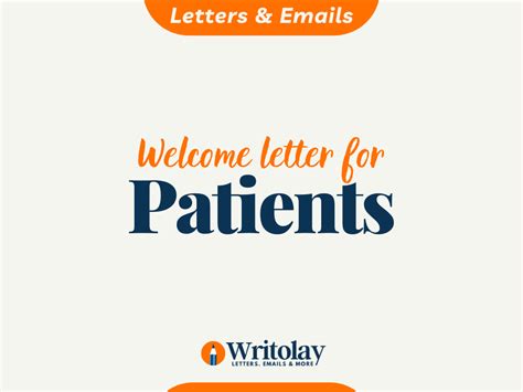 New Patient Welcome Letter 4 Templates