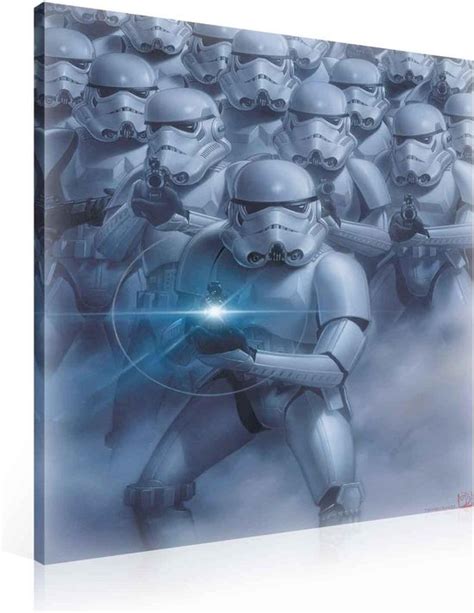 Star Wars Rebels Stormtroopers Canvas Print 100cm X 75cm