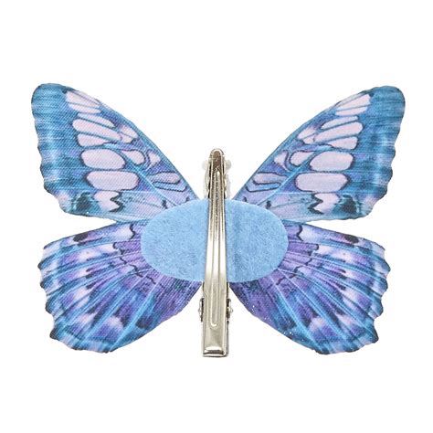 Blue Butterfly Hair Clip Icing Us