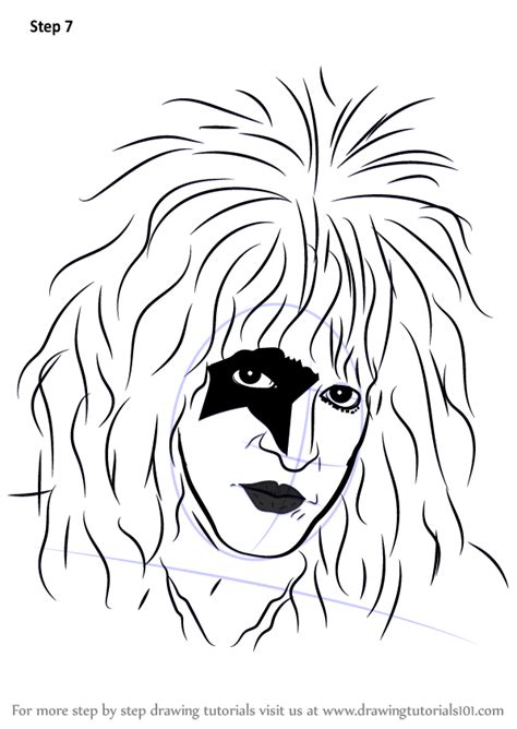 Take drawing lessons and exercises and learn how to draw with drawing nature, science and culture: Learn How to Draw Paul Stanley (Singers) Step by Step ...