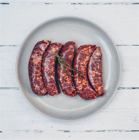 Spicy Pork Sausage 500g Perth Delivery Dirty Clean Food