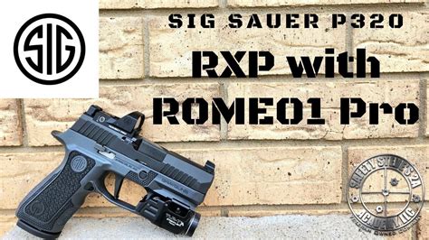 Sig P X Compact Rxp With Romeo Pro Youtube