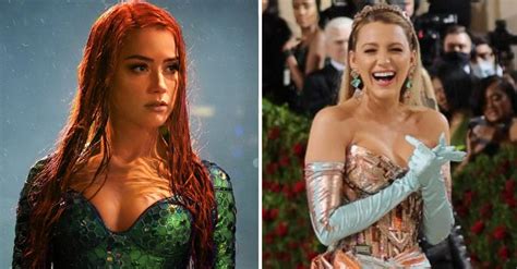 Petition Has Been Launched To Replace Amber Heard With Blake Lively In Aquaman