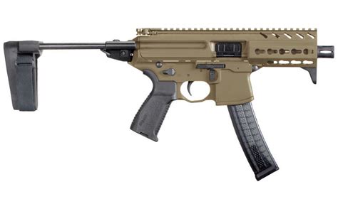 Sig Sauer Mpx 9mm Flat Dark Earth Fde Semi Automatic Pistol With