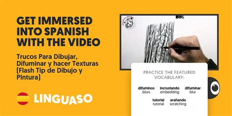Spanish Video Trucos Para Dibujar Difuminar Y Hacer Linguaso