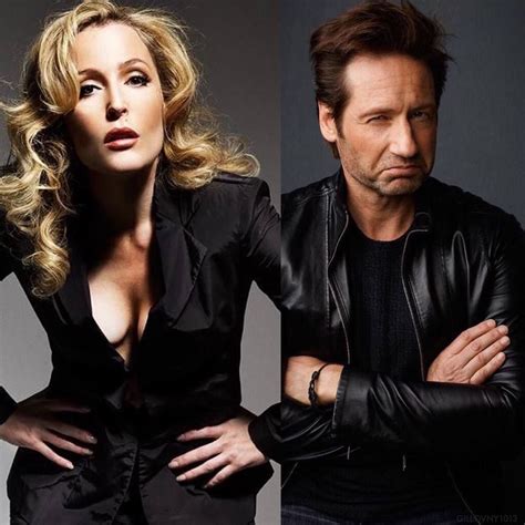 David Duchovny Gillian Anderson David Duchovny Gillian Anderson X Files