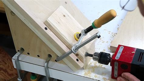How To Drill At A 45 Degree Angle South West Wood Craft